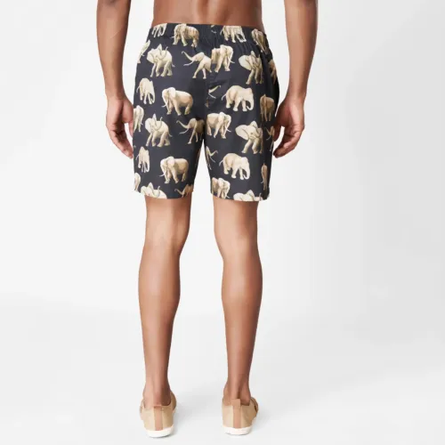 Men's Satin Cotton Boxer Shorts | Breathable Comfort Boxer with Gold Signature Emblem