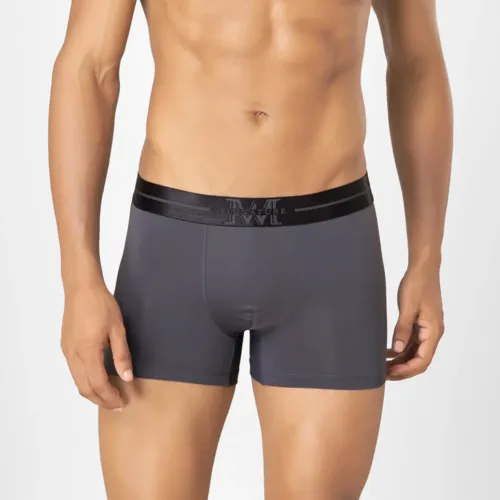 Men's Tactel Spandex Trunk | Gentle Waistband Trunk with Signature Logo for Comfort