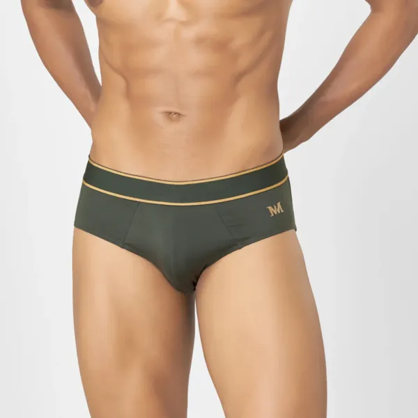 Men's Polyester Spandex Brief | Cool Comfort Brief with Long-Lasting Stretch for Daily Wear